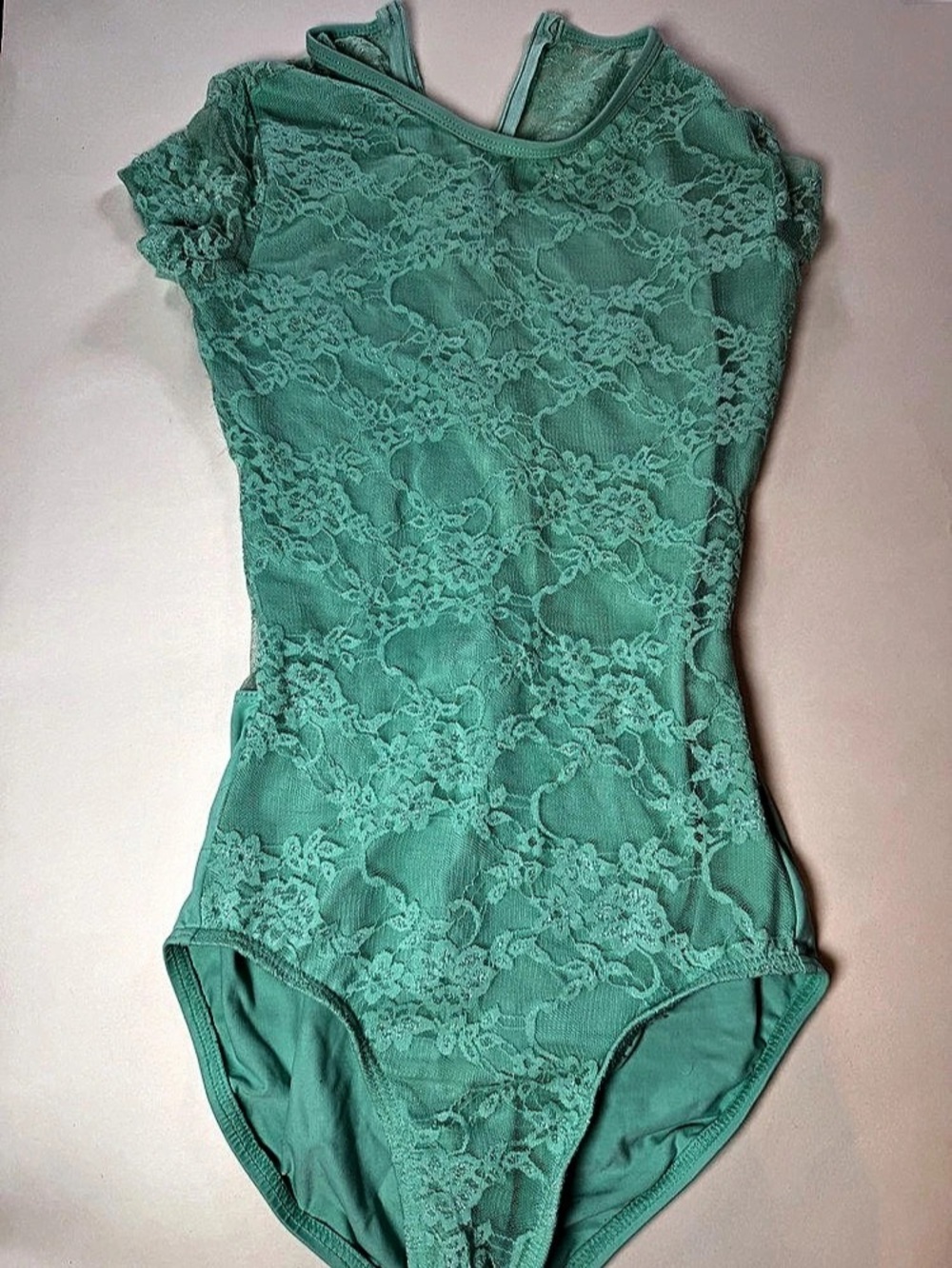 Lace leotard